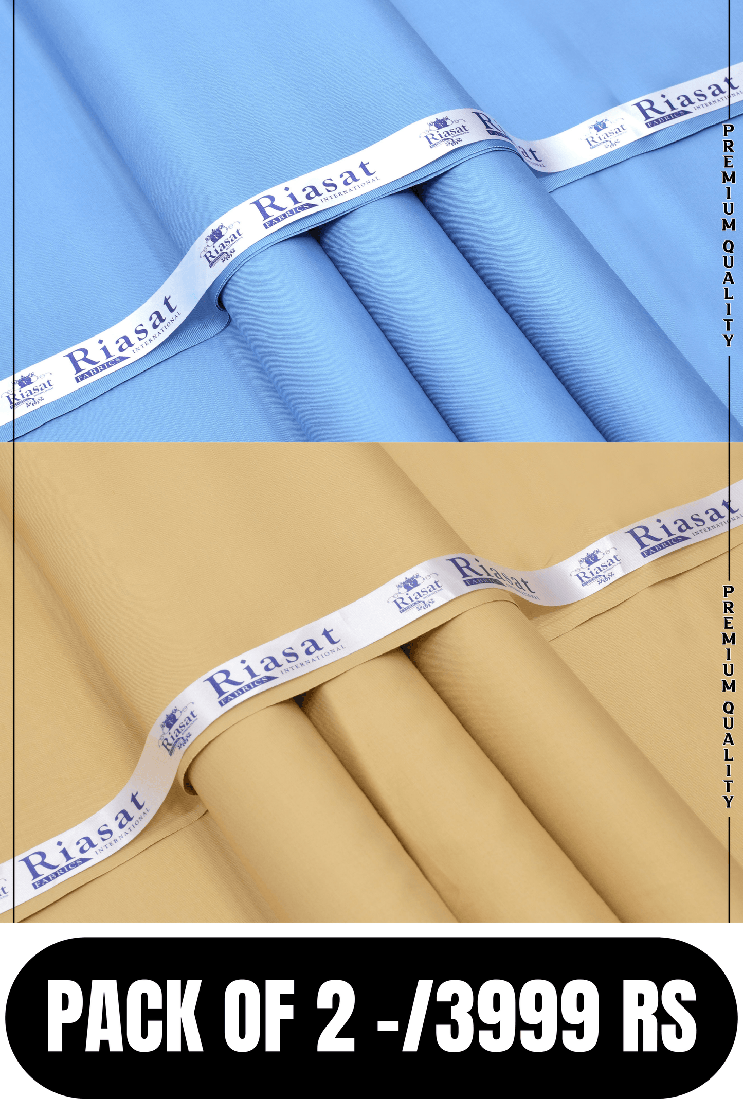 SPECIAL BOSKI PACK OF 2 BY RIASAT FABRICS