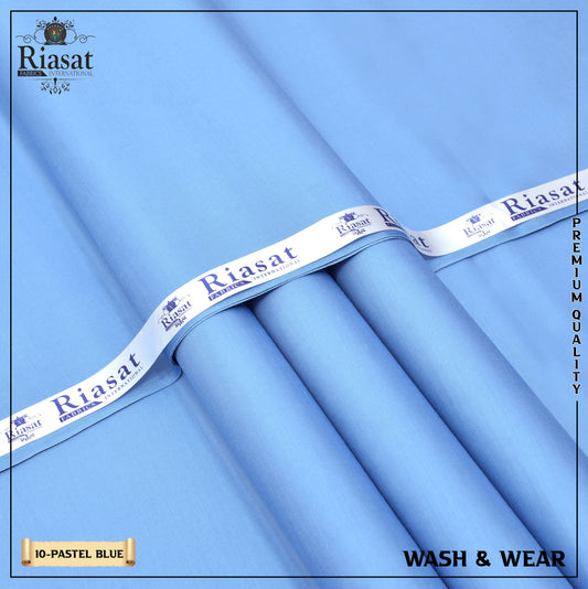 ITALIAN BOSKI WASH & WEAR PASTEL BLUE