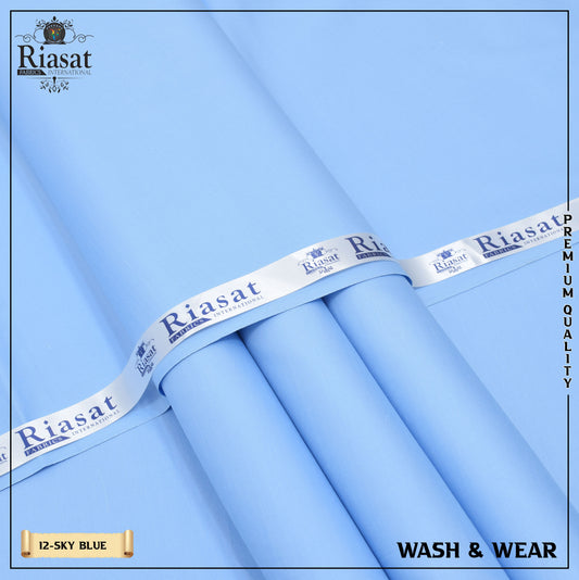 ITALIAN BOSKI WASH & WEAR SKY BLUE