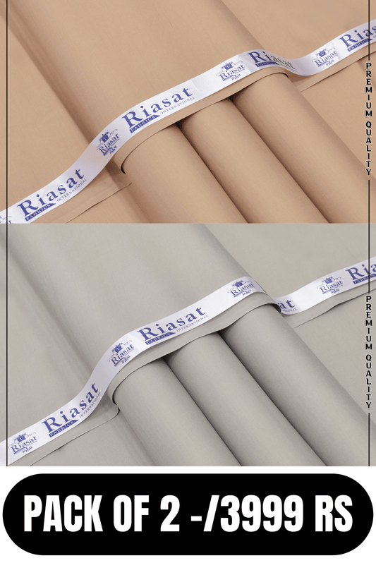 SPECIAL BOSKI PACK OF 2 BY RIASAT FABRICS