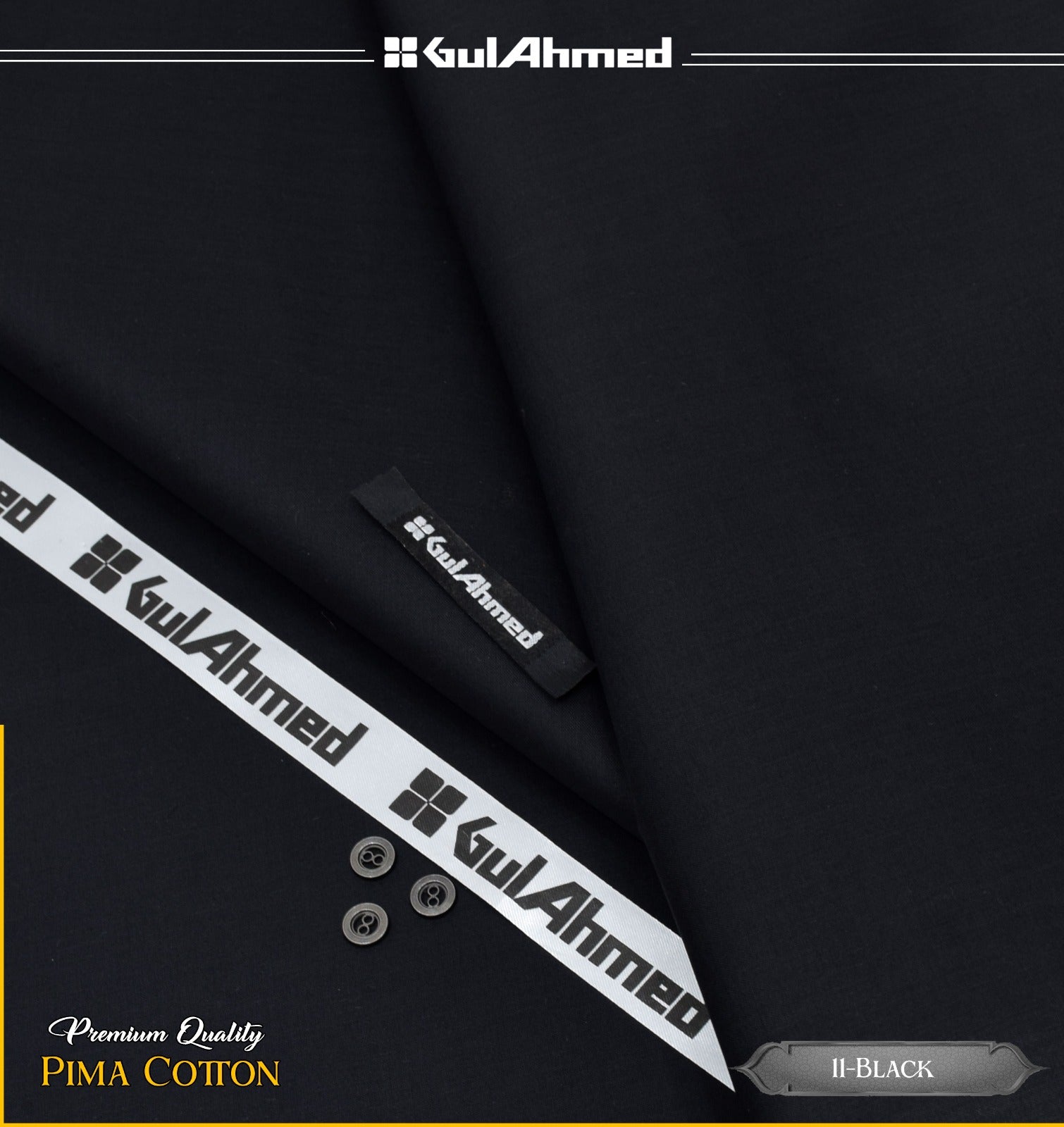 PURE COTTON BLACK